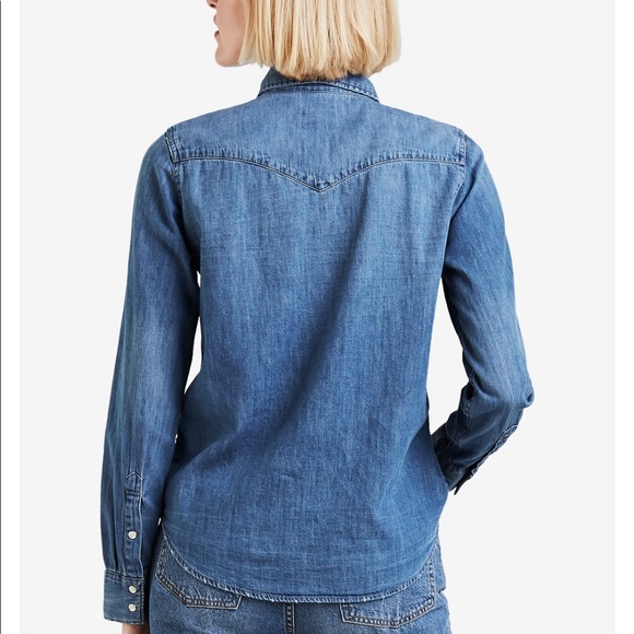 Levi’s Ultimate Western Shirt NWT Size Medium - Picture 4 of 11